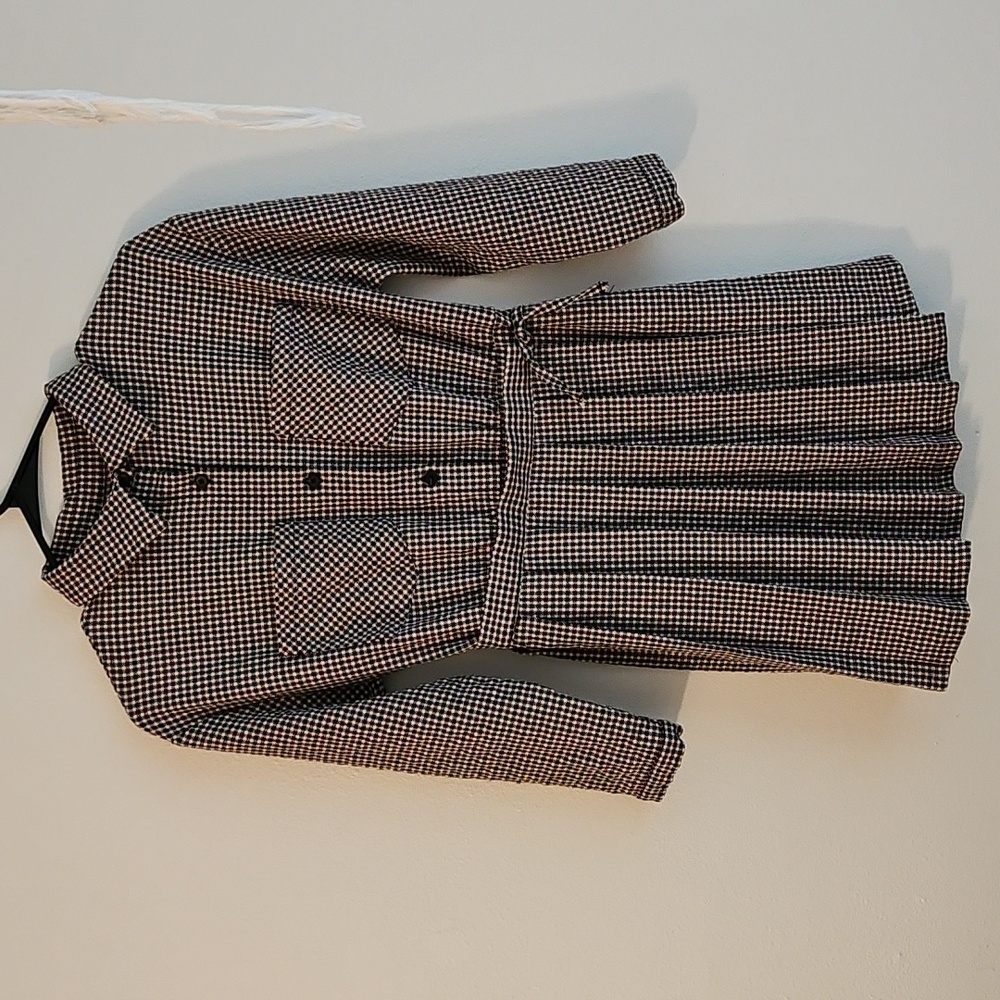 Zara Kids Houndstooth Dress